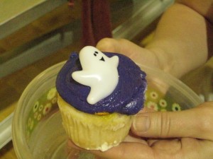 Ghostie Cupcake
