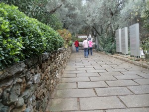 Walkway to St. Mary's house