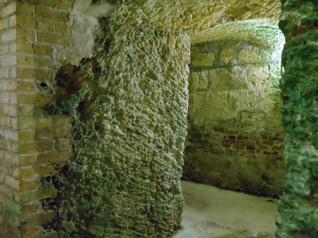 One of the passageways in the Magazine
