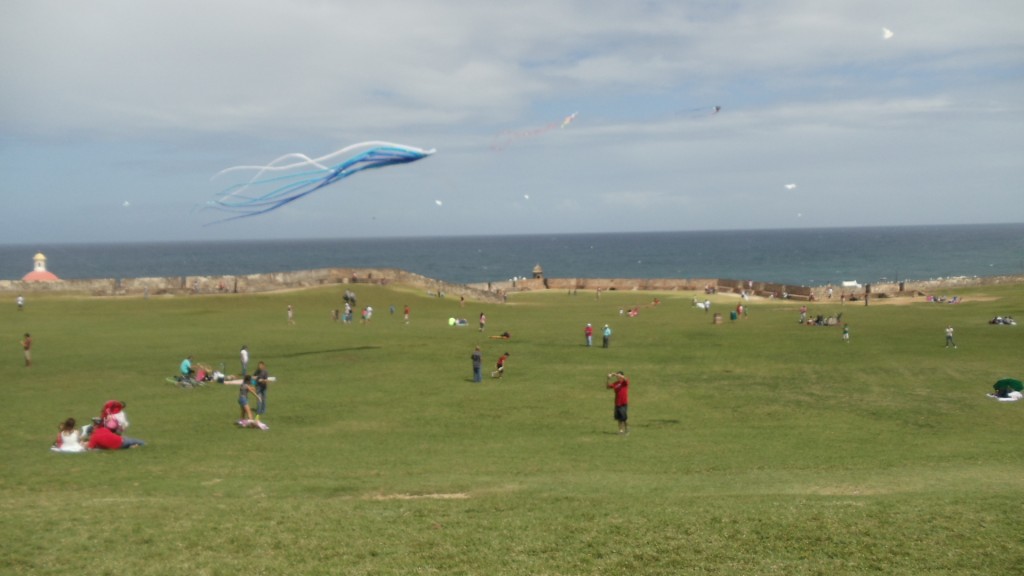 Kite Flying at del Morro