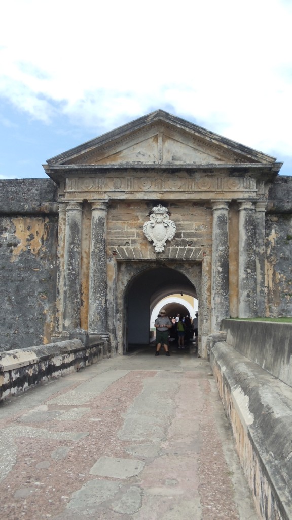 Entrance into El Morro