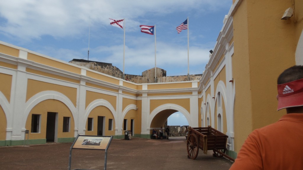 Main Plaza within El Morro