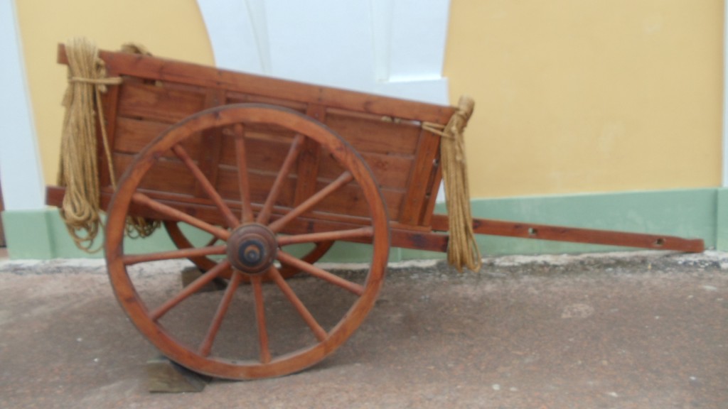 What sorts of things did this cart used to haul? Ammunition? Food? Other supplies?