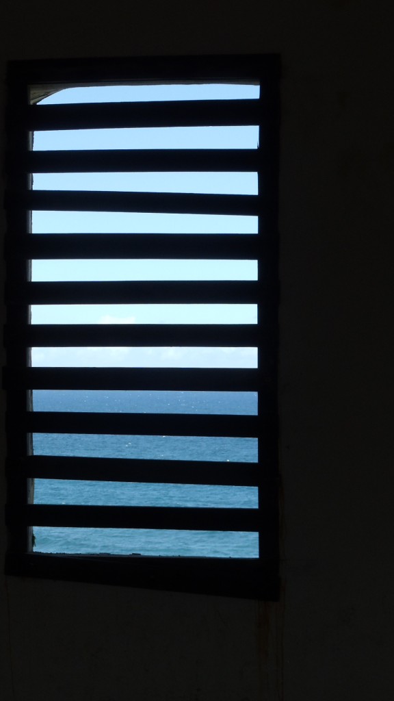 Sea through the slats