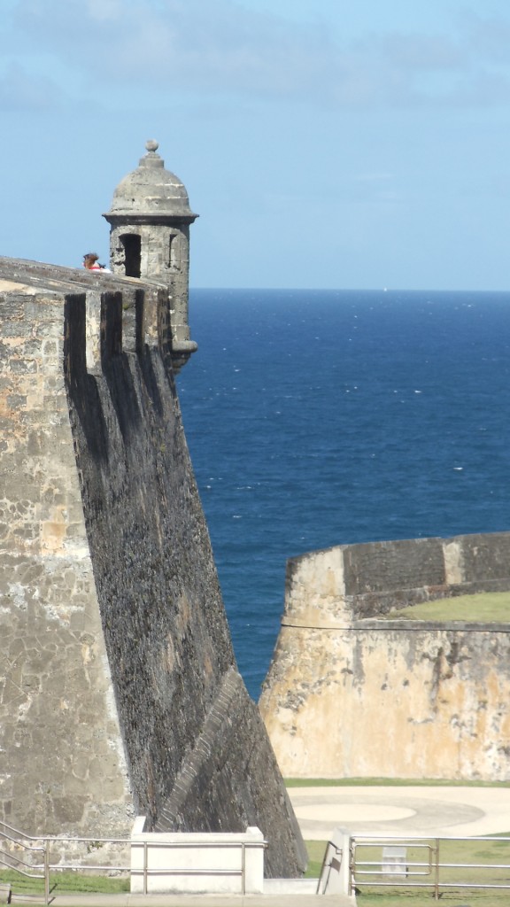 One of the "garistas" at San Cristobal