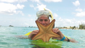 Wayne starfish snorkeling
