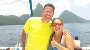Thumbs up to the Pitons excursion in St. Lucia