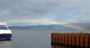 Rainbow over Loch Ness