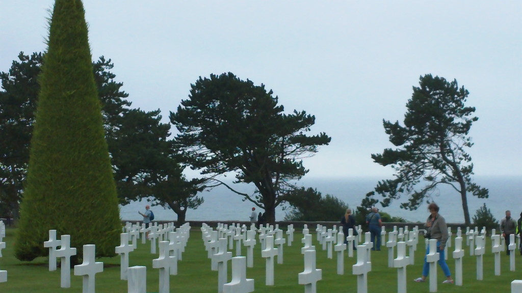 Graves near the sea