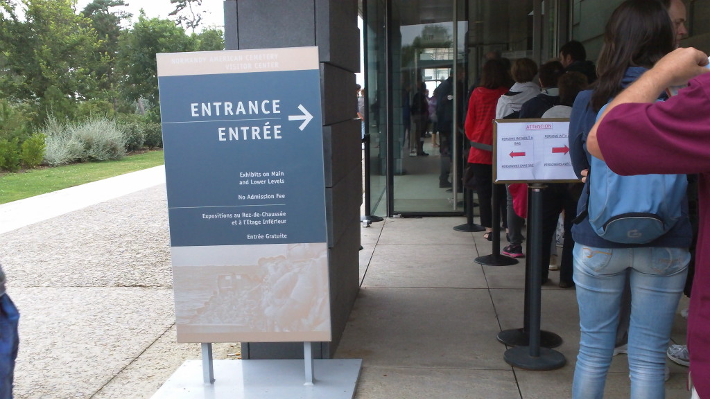 Museum (aka Visitor Center) entrance.