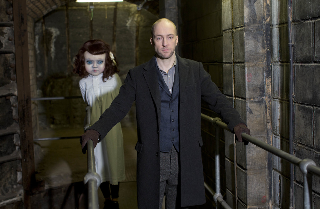 Thorpe park announce Derren Brown’s collaboration ‘Derren Brown’s Ghost Train’ which will reinvent the classic theme park attraction for the 21st Century. Pix: TIM ANDERSON