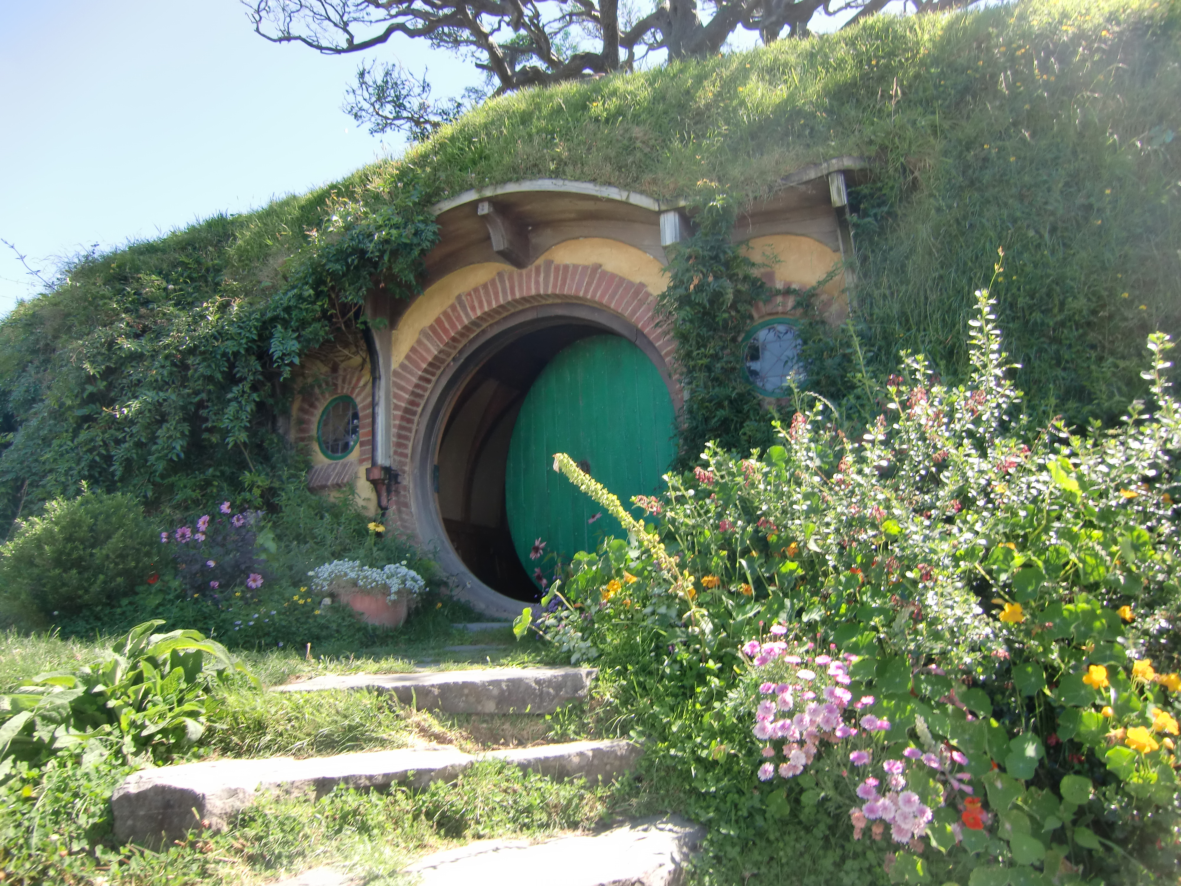 A Hobbiton Bag End Door 