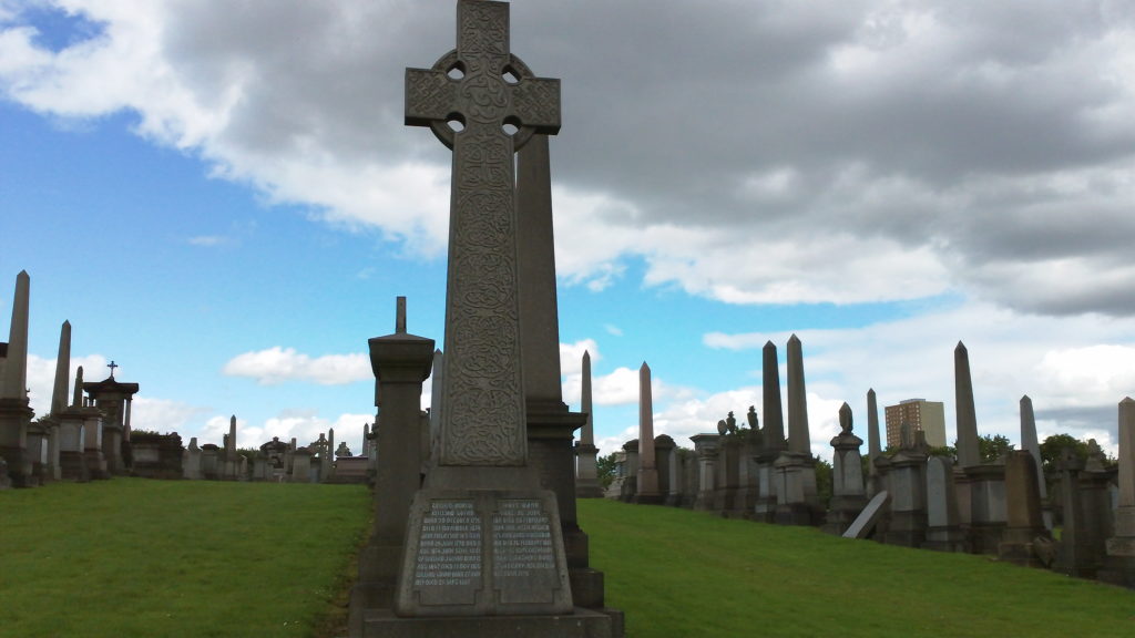 Glasgow Necropolis Celtic Cross