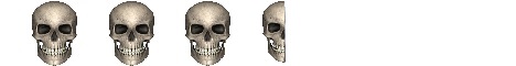 Three and a half skulls