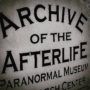 Archive of the Afterlife Paranormal Museum logo