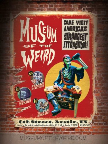 Museum of the Weird Torn Poster
