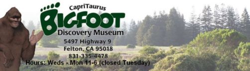 Bigfoot Discovery Museum banner