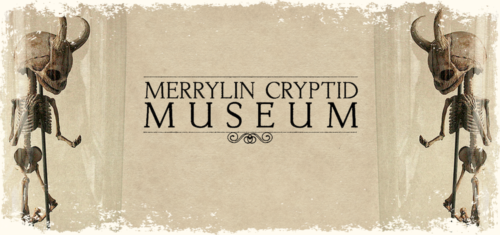 Merrylin Cryptid Museum banner