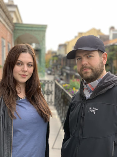 Katrina Weidman and Jack Osbourne in New Orleans