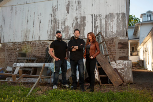 Ghost Hunters Daryl Marston, Grant Wilson, and Kristen Luman