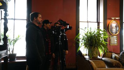 Ghost Adventures filming inside Crescent Hotel