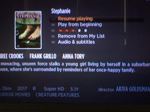 Photo of Stephanie Netflix description