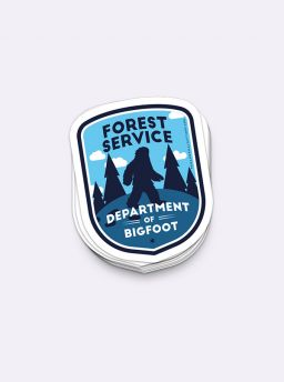 Forest Service Department of Bigfoot Shirt