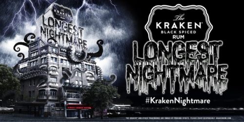 The Kraken Black Spiced Rum Longest Nightmare logo