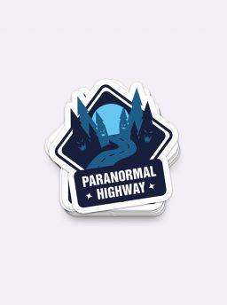 Paranormal Highway Sticker