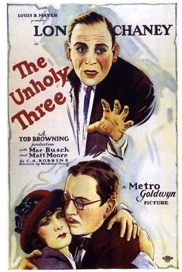 The Unholy Three Poster