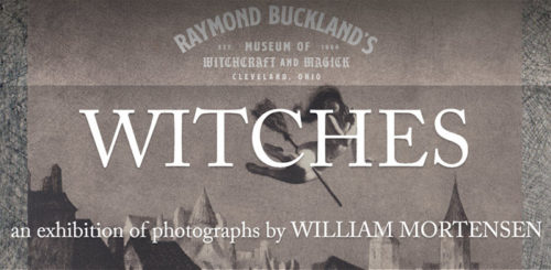 Buckland Museum Witches Exhibition logo