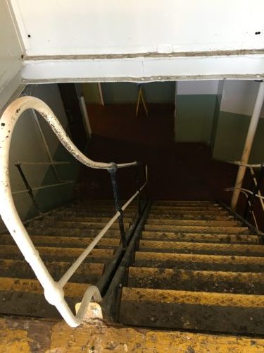 Queen Mary Isolation Ward stairway