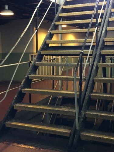 Queen Mary Isolation Ward stairs