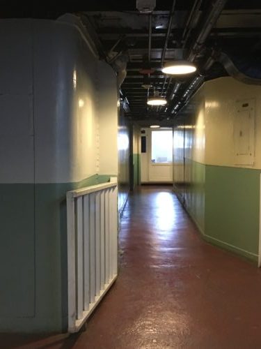 Queen Mary Isolation Ward hallway