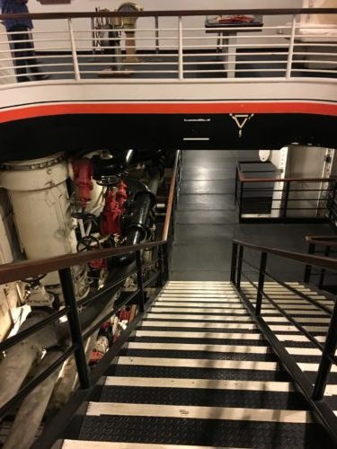 Queen Mary Engine Room entrance
