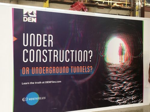 DIA conspiracy Den Files Tunnels Poster