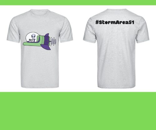 Storm Area 51 T-shirt design