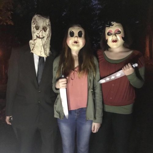 The Strangers at Myers House NC Halloween Party