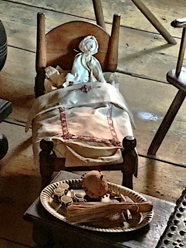 Creepy baby Doll in the Witch House