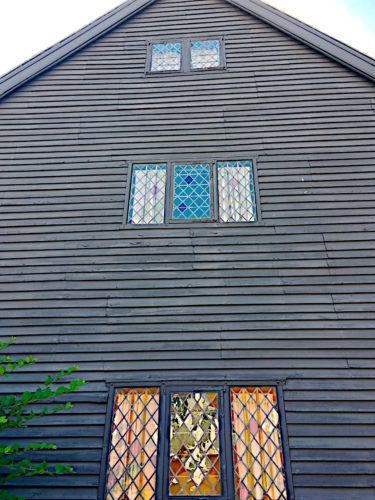 The Witch House exterior windows