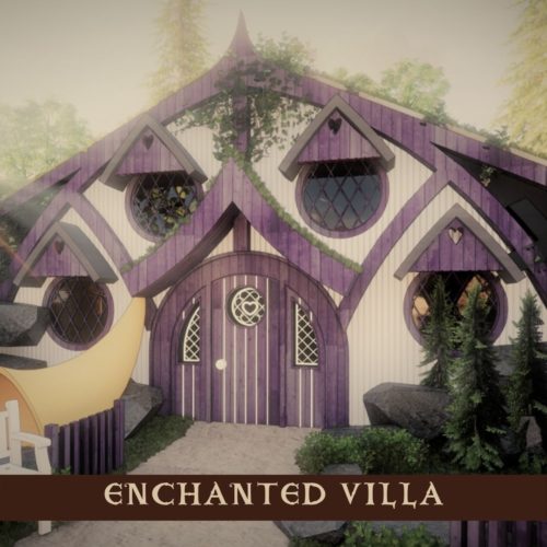 Ancient Lore Village Enchanted Villa dwelling rendering