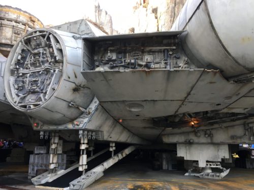 Ramp up to Millennium Falcon at Galaxy's Edge
