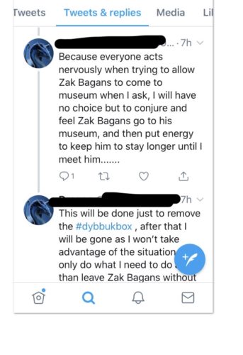 Everyone acts nervously when asked about Zak tweet