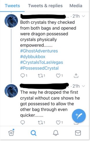 dragon empowered crystals tweet