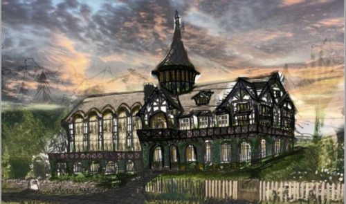 Ancient Lore Village Manor House rendering