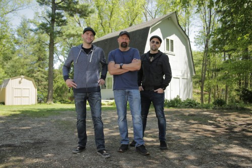 The “Ghost Nation” Team – left to right: Steve Gonsalves, Jason Hawes, Dave Tango.