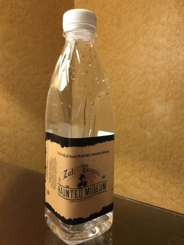 Zak Bagans' Haunted Museum water bottle