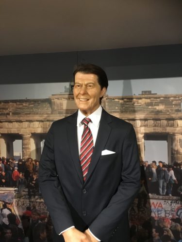 Ronald Reagan wax figure