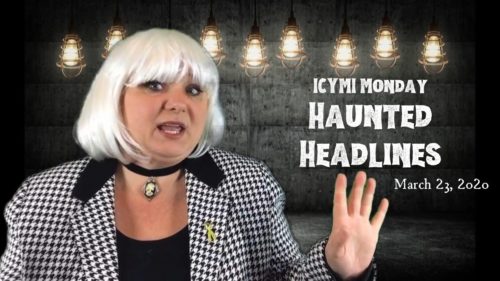Haunted Headlines YouTube thumbnail