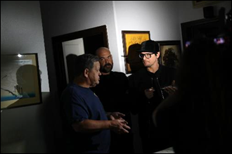 Ghost Adventures teammates Aaron Goodwin and Zak Bagans talk with Aaron's dad, Don